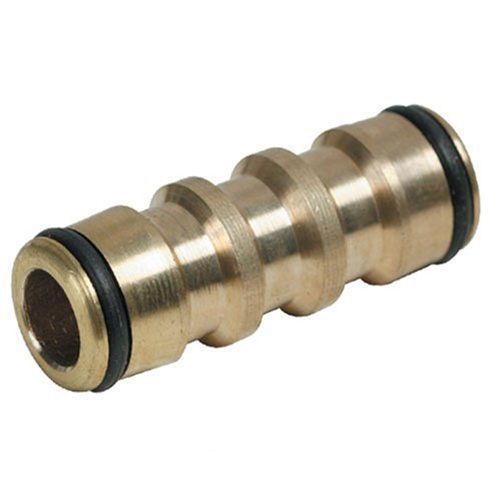 Silverline 1/2&#034; Brass Quick Connect Joiner Hose Pipe Watering Gardening