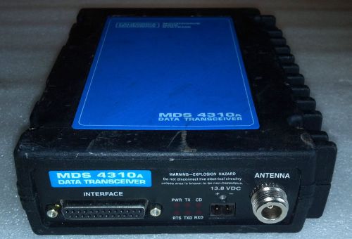 MDS 4310A Series Microwave Data Systems - MDS 4310A Transeiver