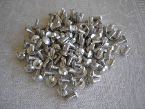 ALUMINUM Pan Head Bolt ~ 1/2&#034; x 1/4 - 20 - Phillips head - Lot of 100