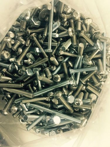 Assorted 80/20 hardware (stainless steel, zinc) carriage, hex, allen bolts 1000+ for sale