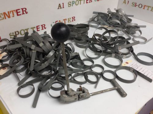 LOT OF 137 Dixon Valve Fast Lok Clamps WITH CLAMBER