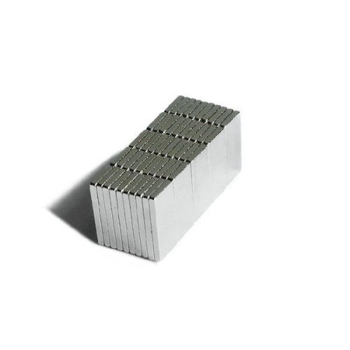 50pcs 3/8&#034; x 3/16&#034; x 1/32&#034; blocks 10x5x1mm neodymium magnets rare earth n35 for sale