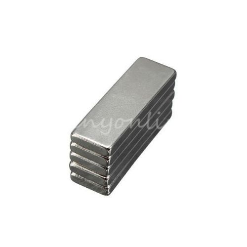 5pcs N35 30mm x 10mmx 3mm Strong Bar Cuboid Magnets Block Rare Earth Neodymium