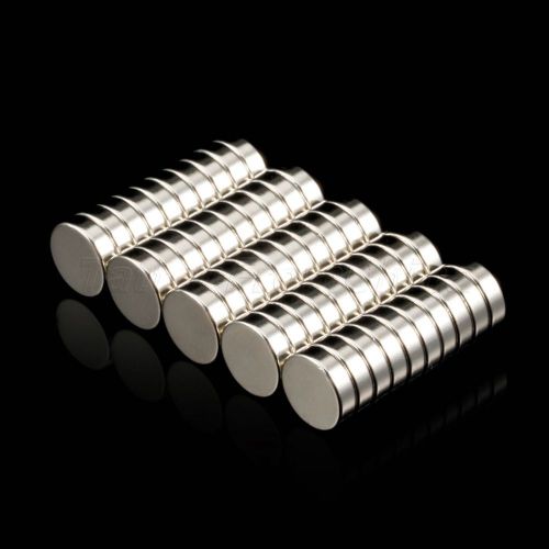 50Pcs N50 Super Strong Round Cylinder Magnets 10x 3mm Disc Rare Earth Neodymium