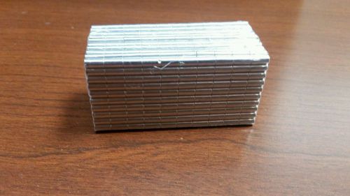 52 mgo NdFeB rare earth 3mm x 6mm cylinder magnets 1000 pack