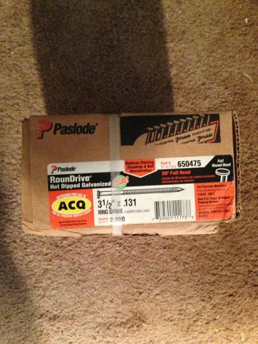 Paslode 3-1/2&#034; RounDrive HDG Plus Nails