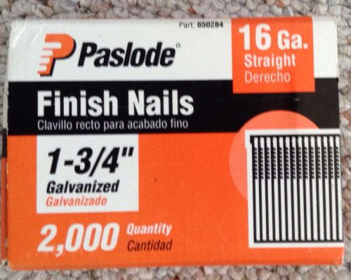 Paslode 16gauge Finish Nails 1 3/4&#034;