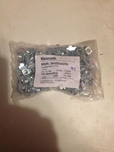 Bosch rexroth - 3 842 530 285 - m6 x 1.0 quarter turn for 10mm slot - 95 pcs. for sale