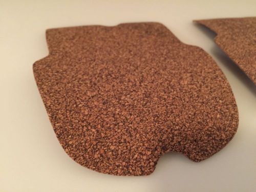 Rubberized Cork sheet 5.5&#034; x 4.5&#034; x 1/16&#034; for gaskets, shims, etc. lot of 2