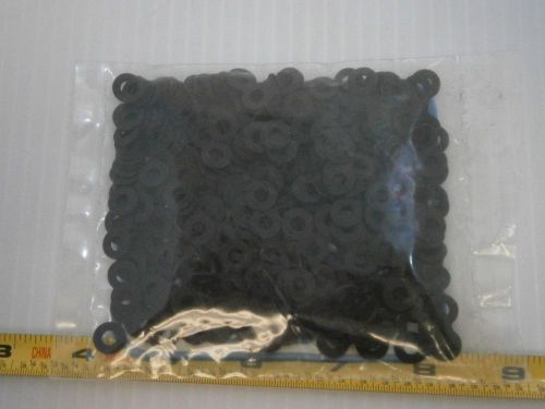 Keystone 3125 3/16 flat fibre washer black .032 thick lot of 500 #419 for sale