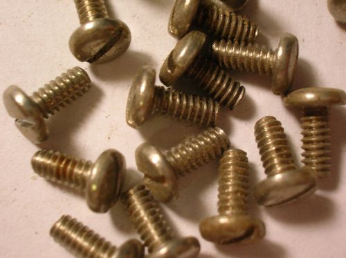 APP 2 POUND 4-40 X 1/4&#034; BINDING HEAD SLOTTED MACHINE SCREWS STAINLESS