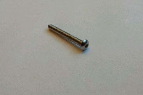 6/32 X 1 1/4&#034; Stainless Steel Button Head Socket Cap Screws (Bag of 200)