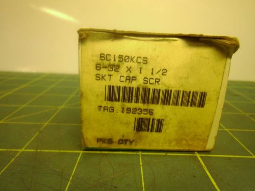 6-32 x 1 1/2 socket head cap screw kerr (qty 64) # j53485 for sale