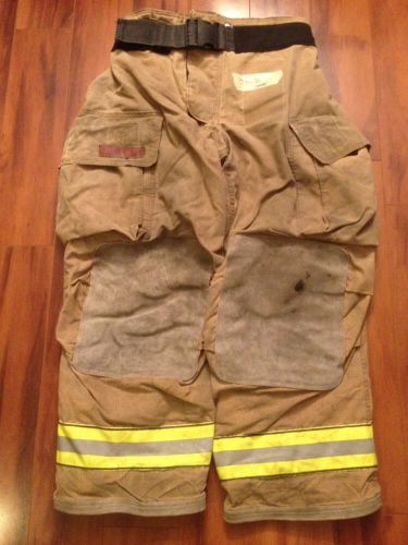 Firefighter pbi bunker/turn out gear globe g xtreme used 38w x 30l 05&#039; guc for sale