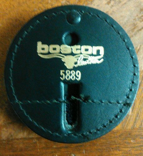 Leather badge holder -  belt clip for sale