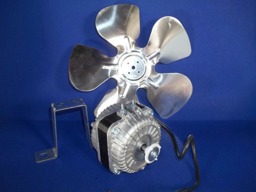 Shade pole fan motor-10w, 115v, 50/60hz-rpm 1550 with braket &amp; blade kit for sale