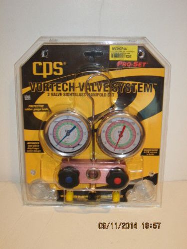 Cps vortech valve manifold set gauges&amp;5&#039; premium hoses-pn=m3h3p5a-free ship nisp for sale
