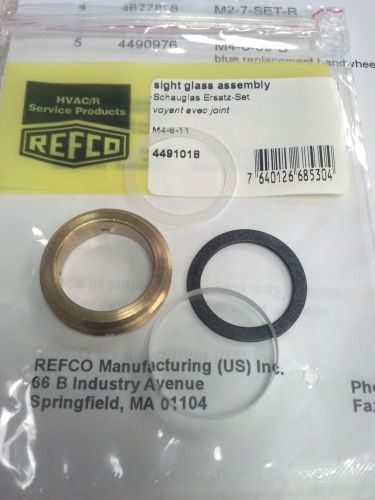 REFCO, SIGHT GLASS ASSEMBLY FOR REFCO REFRIGERATION GAUGE SETS