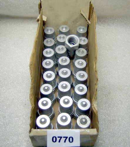 (0770) lot of 25 parker gates hydraulic quick connects for sale