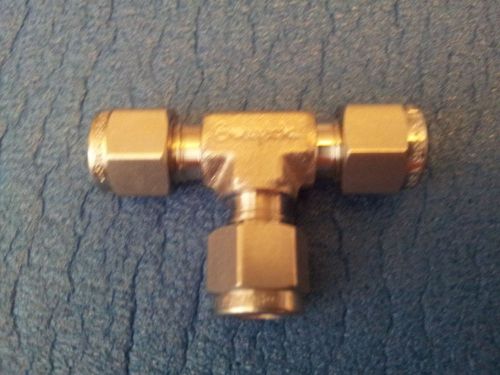 Swagelock T union for tube 1/4&#034; StSt VCN
