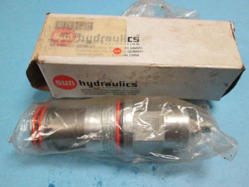 New sun hydraulics hydraulic cartridge valve rp1c-lcn for sale