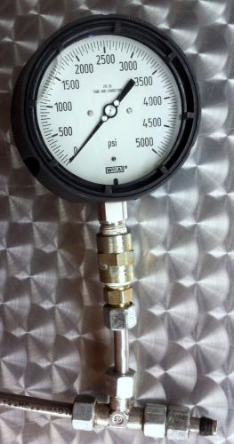 WIKA  GAUGE 316 SS TUBE AND CONNECTION (5000 PSI)
