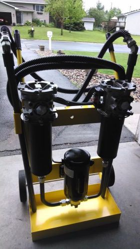 Parker filtration hydraulic filtration cart for sale