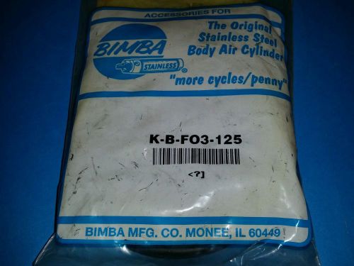 *NEW* Bimba K-B-FO3-125 Cylinder Repair Kit K-B-F03-125 for Square 1/ Flat 1