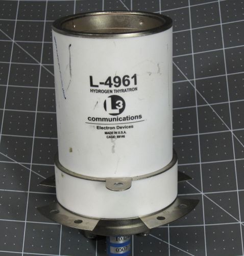 L-3 electron l-4961 hydrogen thyratron tube laser tesla coil radar for sale