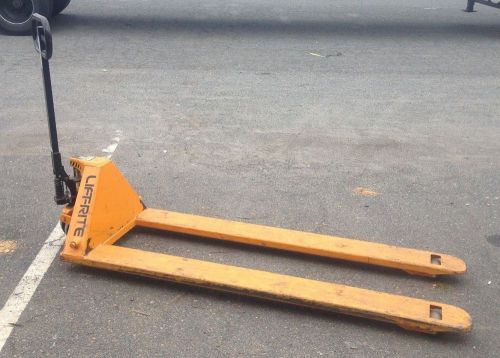 Lift-rite 5500# pallet jack- 27&#034;x72&#034; forks very good condition for sale