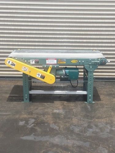 Hytrol 24” wide x 60” long powered conveyor with speed controller, 115 volt for sale