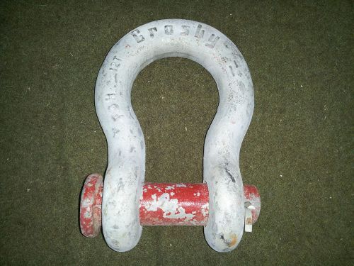 Crosby 12 Ton WLL 1-1/4&#034; Shackle and Clevis Unused
