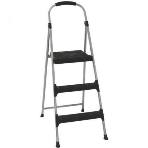 Stl frme 3 plstic step stool 11410pbl2 cosco products ladders 11410pbl2 for sale