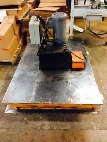 Roll-lift ipl-2  4000#  hydraulic lift table 40&#034; x 60&#034;  230v 3ph for sale