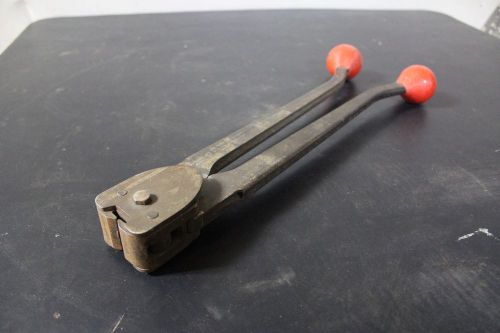 Signode model d plastic poly strapping banding crimper crimping crimp tool 5/8&#034; for sale