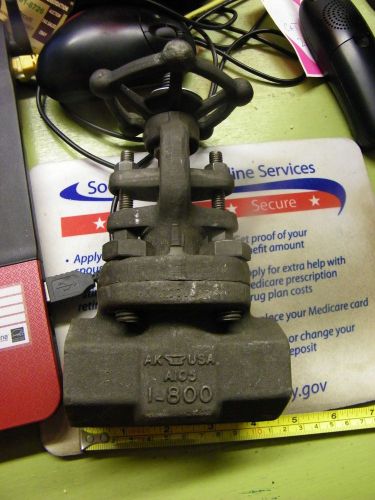 Anvil a105 1-800  forged steel bolted bonnet gate valve new for sale