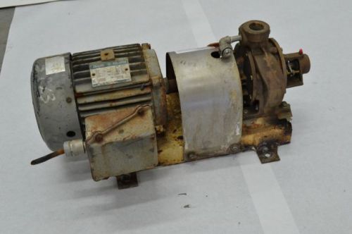 AURORA F4T-114A 182T 3HP 3PH TEFC MOTOR TURBINE PUMP 1-1/4IN 1-1/4IN 575V 200760