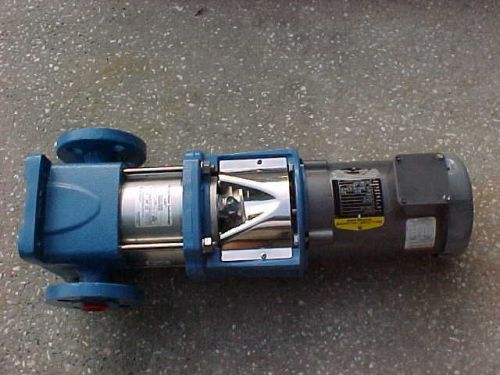 NEW-GOULDS PUMP 3SV5GC4F20,  1 HP, 5 STAGE,,VERTICAL ,INLINE PUMP,MODEL E-SV