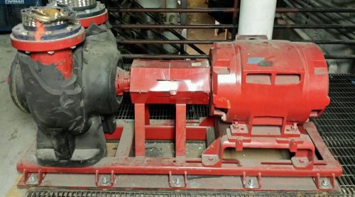Bell &amp; gossett 100 hp 3000 gallon per minute water pump 97&#039; head for sale
