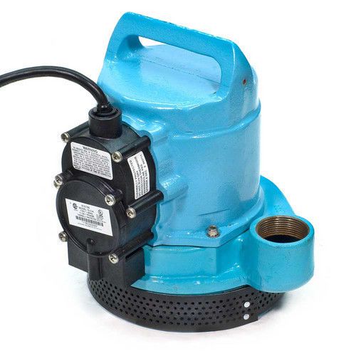 LITTLE GIANT, 511331, Submersible Sump Pump, 1/2HP, 115V, 8A, 850W, 67GPM,/KV3/