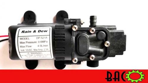 Dc 12v 4l/min diaphragm water self priming pump high pressure car boat for sale