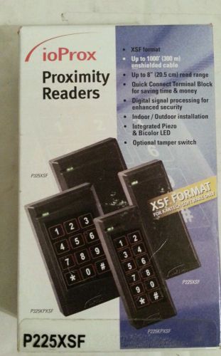 KANTECH xsf format proximity card reader.