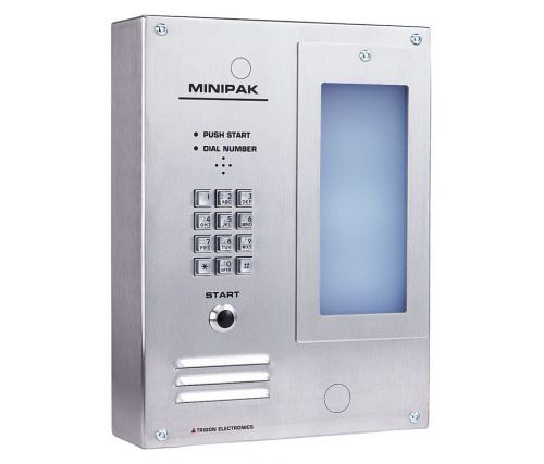 Trigon minipak-50 w/ mount telephone entry system for sale