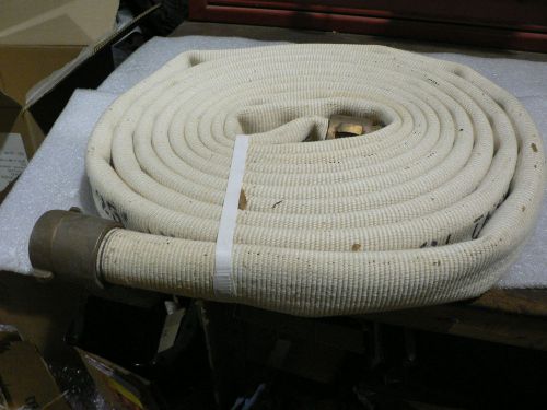 Fire fighting hose 3&#034; 500 psi 1-1/2&#034; x 25&#039; for sale