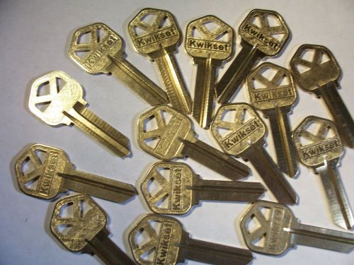15  vintage    org  kwikset   kw1  keys   uncut    locksmith for sale