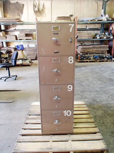 Meilink built hercules fireproof filing cabinet (no key) used for sale