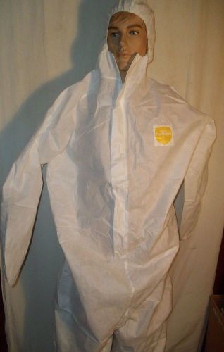 DUPONT PROSHEILD TYVEK  COVERALLS WITH HOOD &amp; BOOTIES 6X