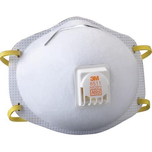 3m 8511 n95 particulate respirators(10/box) for sale