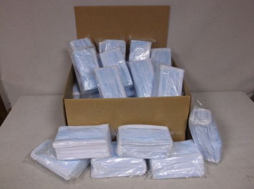 Lot of 1800 disposable foldable ear loop procedure masks - $162 new!!! for sale