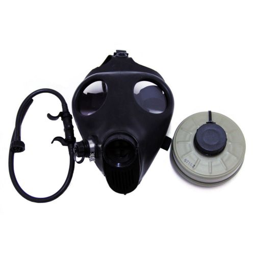 Israeli Civilian Gas Mask w/ Nato NBC Sealed Filter Air Tight Seal Stay Potected